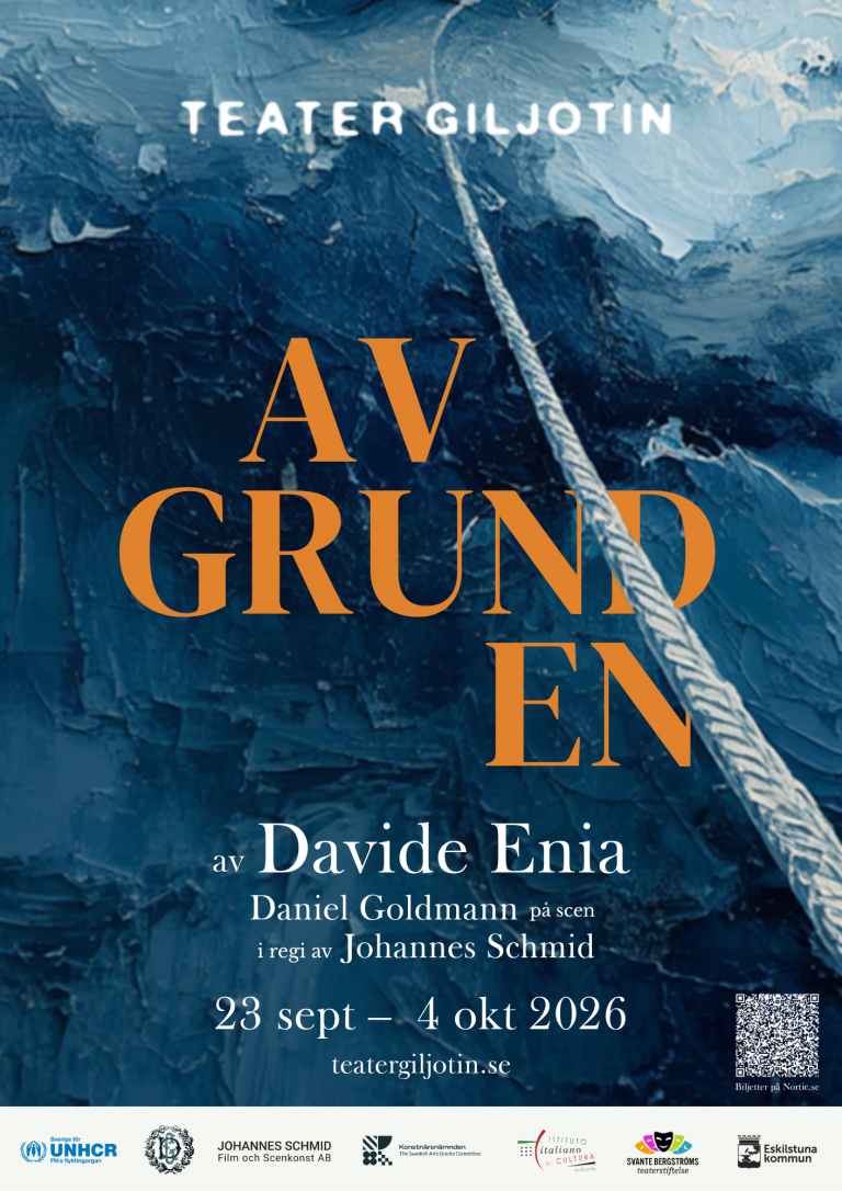 Avgrunden Giljotin Affisch A3 digital